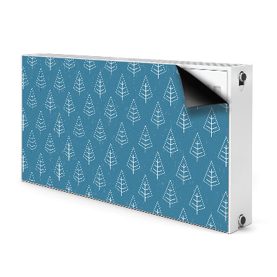 Radiator cover Blue forest