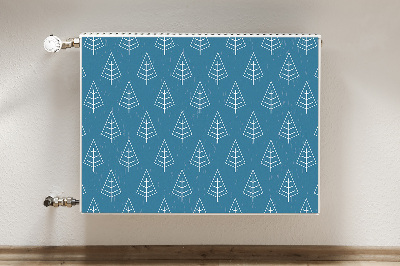 Radiator cover Blue forest