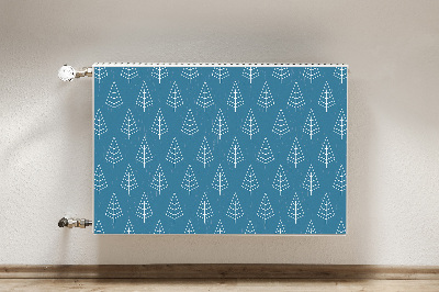 Radiator cover Blue forest