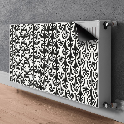 Magnetic radiator mat Geometric patterns