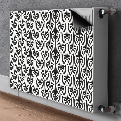 Magnetic radiator mat Geometric patterns