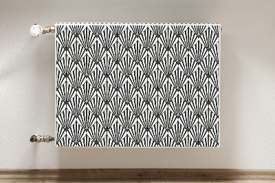 Magnetic radiator mat Geometric patterns