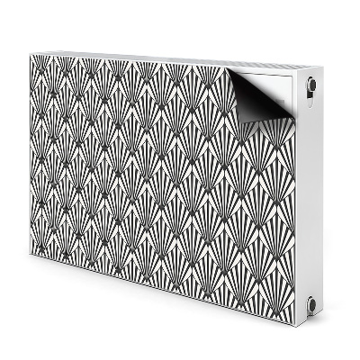 Magnetic radiator mat Geometric patterns