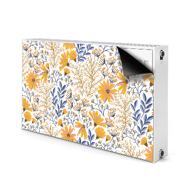 Decorative radiator mat Pastel meadow