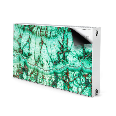 Magnetic radiator cover Marble Turquoise