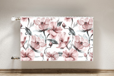 Printed radiator mat Floral image