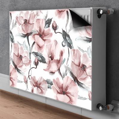 Printed radiator mat Floral image