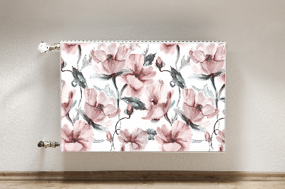 Printed radiator mat Floral image