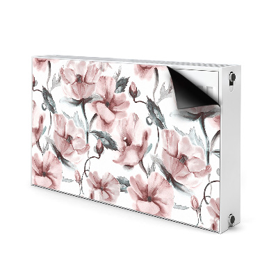 Printed radiator mat Floral image