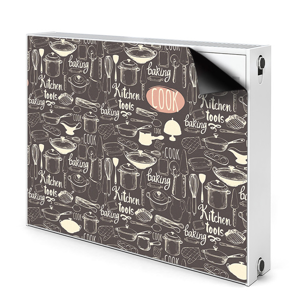 Printed radiator mat Kitchen tools