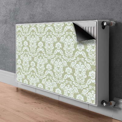 Magnetic radiator mat Green ornament