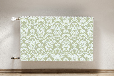 Magnetic radiator mat Green ornament