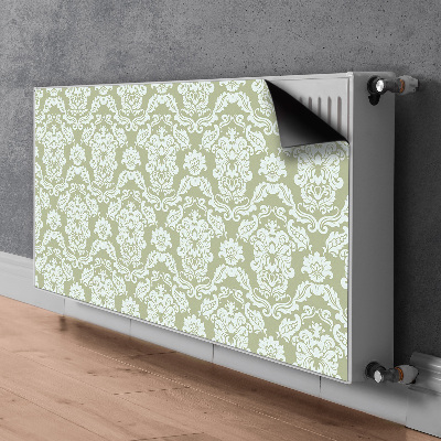 Magnetic radiator mat Green ornament