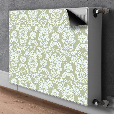 Magnetic radiator mat Green ornament