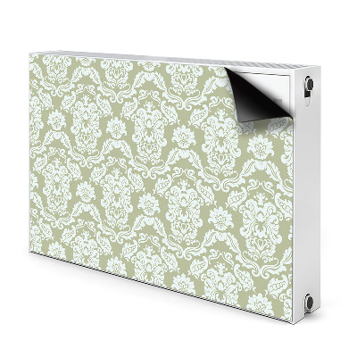 Magnetic radiator mat Green ornament