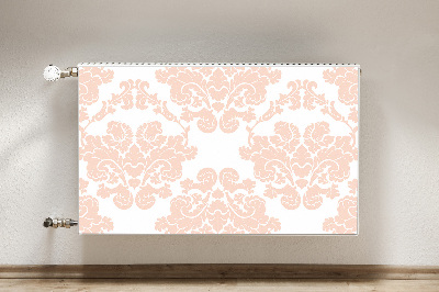 Printed radiator mat Ornament flower