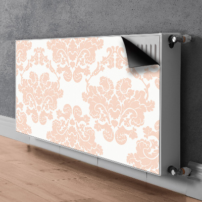 Printed radiator mat Ornament flower