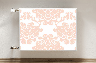 Printed radiator mat Ornament flower