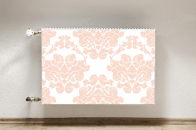 Printed radiator mat Ornament flower