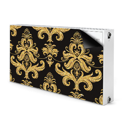 Magnetic radiator mat Golden ornament