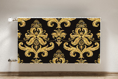 Magnetic radiator mat Golden ornament