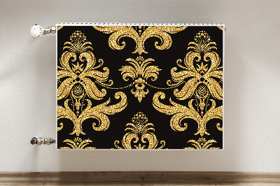 Magnetic radiator mat Golden ornament