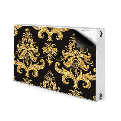 Magnetic radiator mat Golden ornament