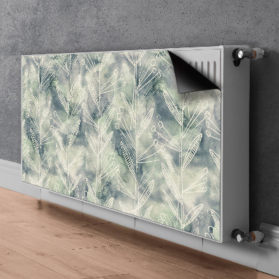 Magnetic radiator mat Plants