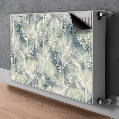 Magnetic radiator mat Plants