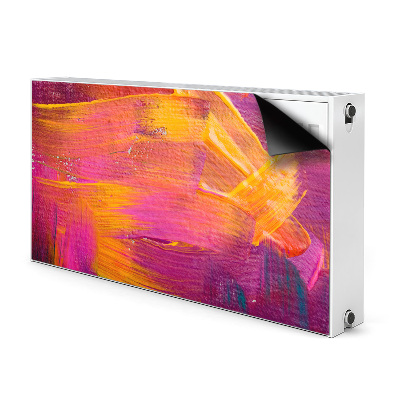 Magnetic radiator mat Paint on canvas