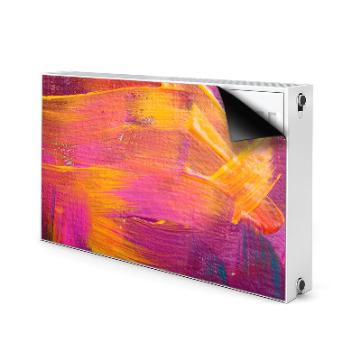 Magnetic radiator mat Paint on canvas