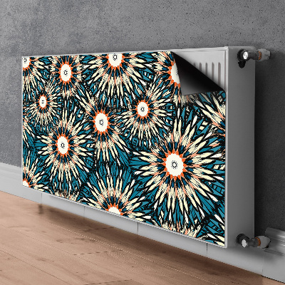 Decorative radiator mat Beautiful mandala