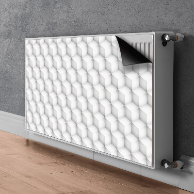 Decorative radiator cover Cubes