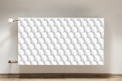 Decorative radiator cover Cubes