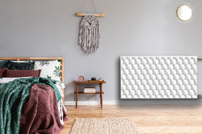 Decorative radiator cover Cubes