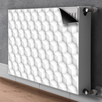 Decorative radiator cover Cubes