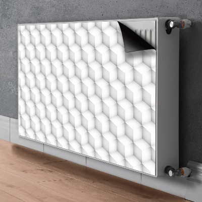 Decorative radiator cover Cubes