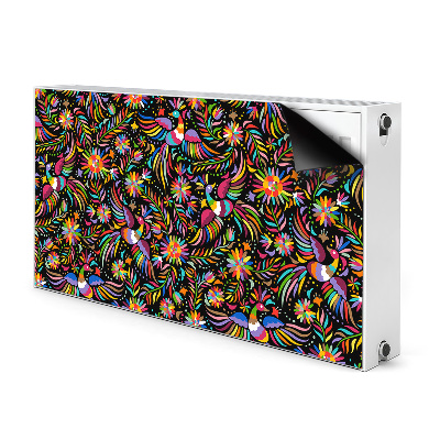Magnetic radiator cover Mexican style