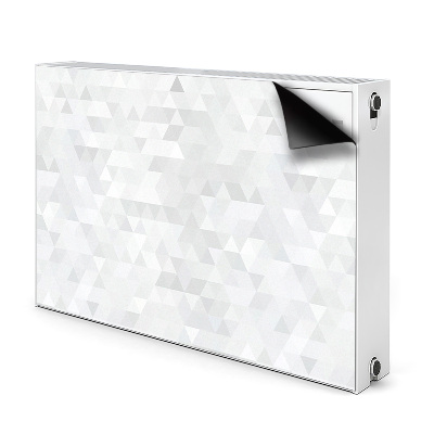 Decorative radiator cover Light triangles