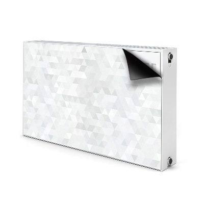 Decorative radiator cover Light triangles