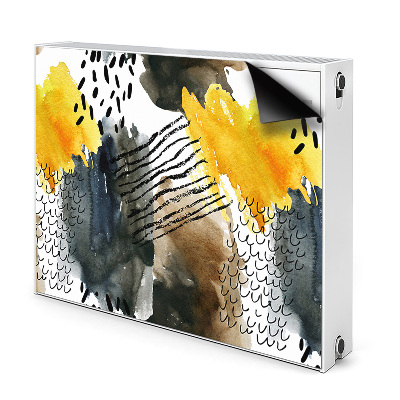 Magnetic radiator mat Autumn colors
