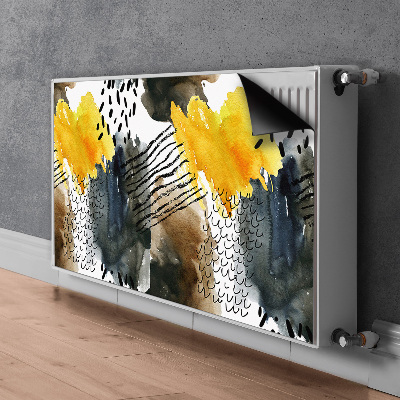 Magnetic radiator mat Autumn colors