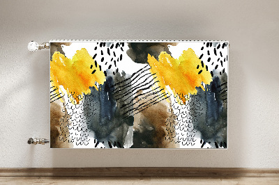 Magnetic radiator mat Autumn colors