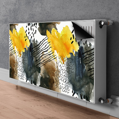 Magnetic radiator mat Autumn colors
