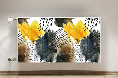 Magnetic radiator mat Autumn colors