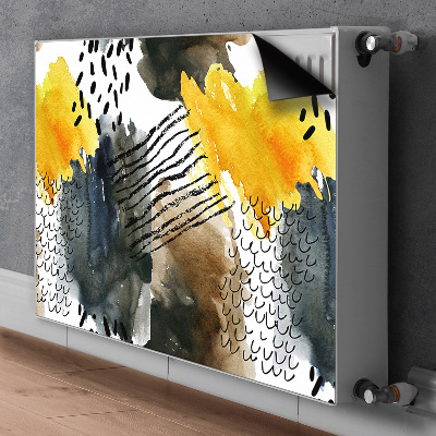 Magnetic radiator mat Autumn colors