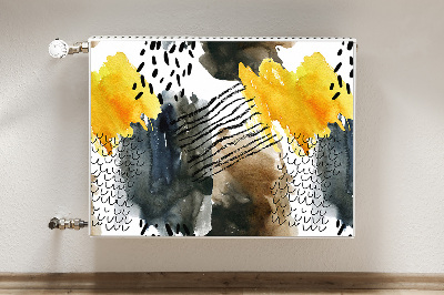 Magnetic radiator mat Autumn colors