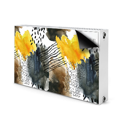 Magnetic radiator mat Autumn colors