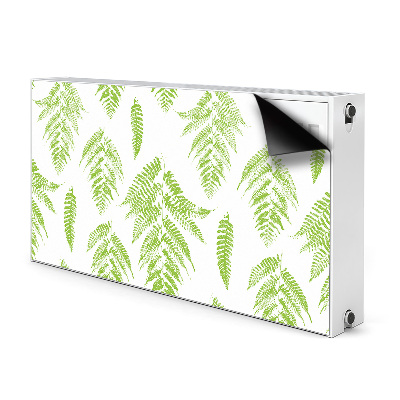 Decorative radiator mat Fern prints