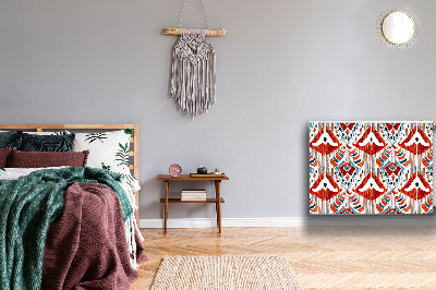 Magnetic radiator mat Ethnic style